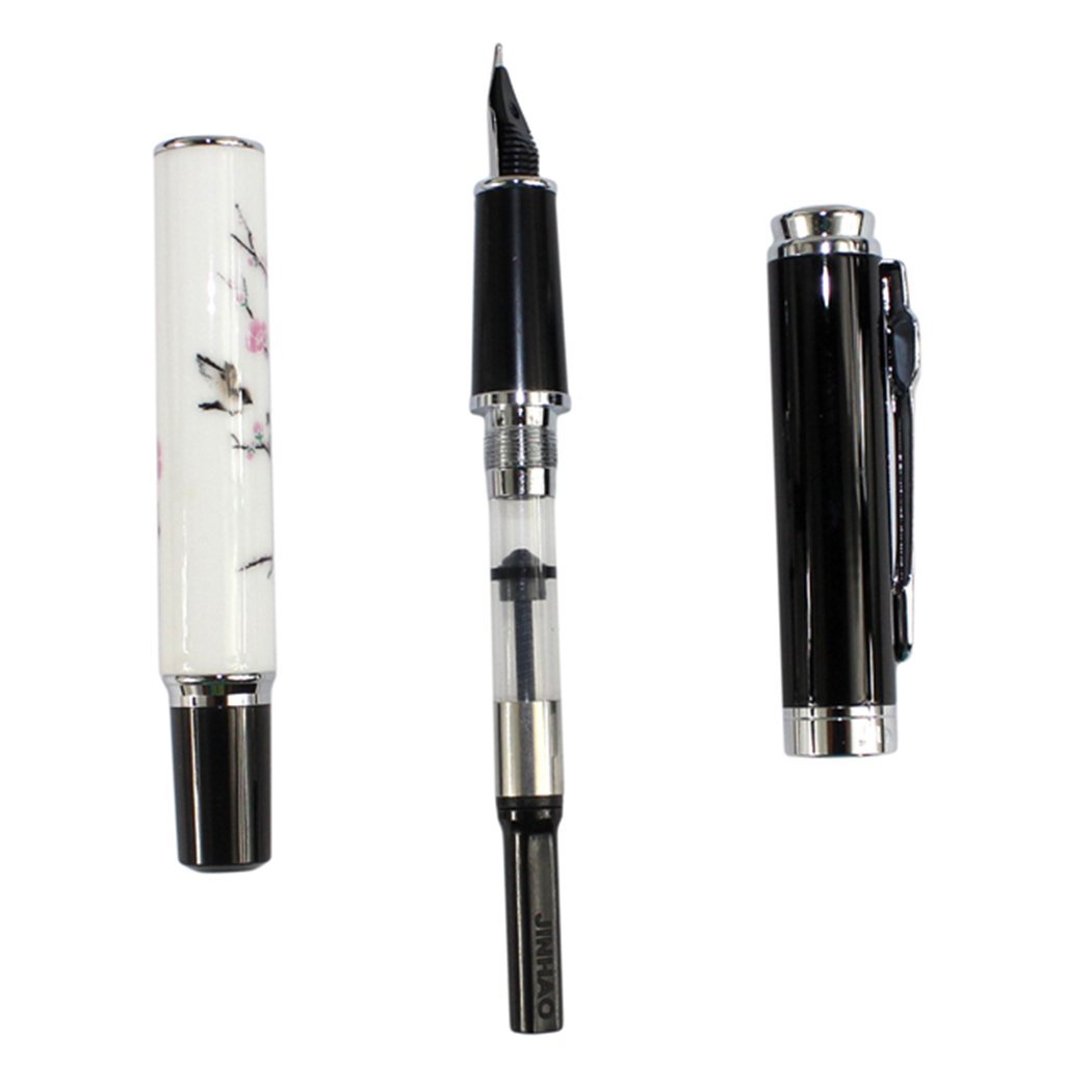 Amazon | 2つの異なる色/パターン万年筆8802交換可能な革ペンケース